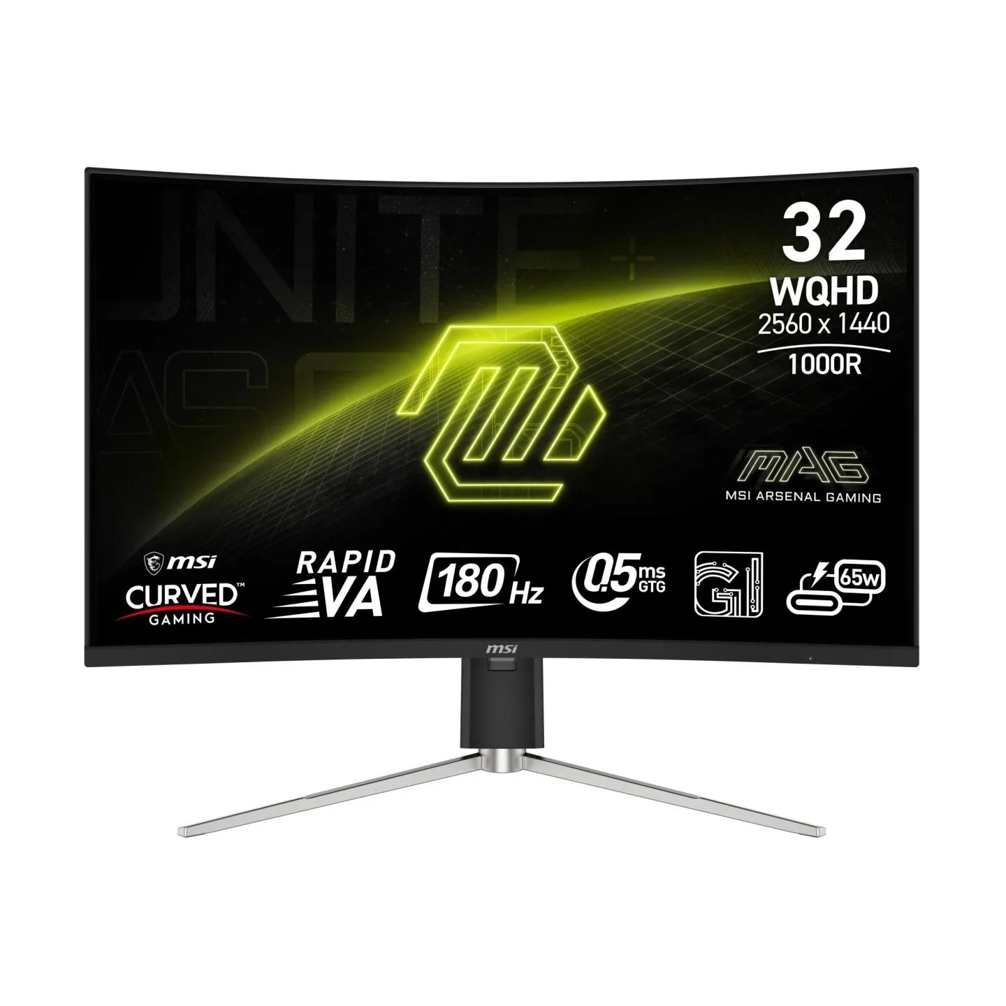 MSI LCD Monitor|MSI|MAG 325CQRF QD E2|31.5"|Gaming/Curved|Panel VA|2560x1440|16:9|180 Hz|0.5 ms|Colour Black|MAG325CQRFQDE2