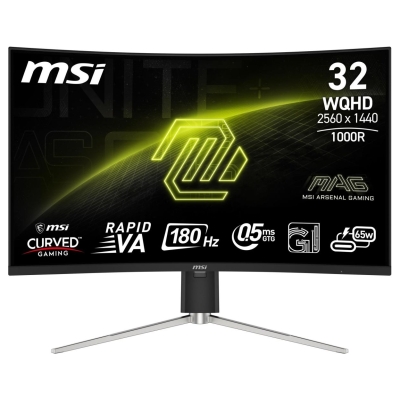 MSI LCD Monitor|MSI|MAG 325CQRF QD E2|31.5"|Gaming/Curved|Panel VA|2560x1440|16:9|180 Hz|0.5 ms|Colour Black|MAG325CQRFQDE2