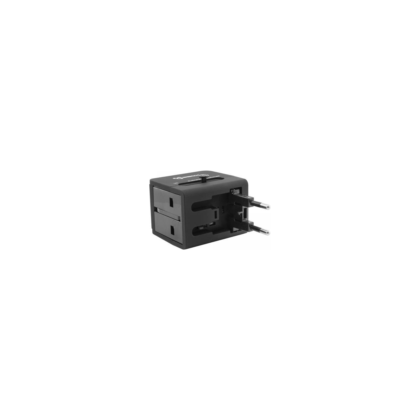 Sbox TA-23 Universal Travel Adapter with Dual USB Charger