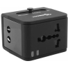 Sbox TA-23 Universal Travel Adapter with Dual USB Charger