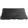 Tellur Cooling pad Basic 17, 5 fans, LED, Black
