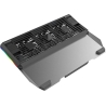Tellur Cooler laptop Shade 17, 3 fans, RGB LED, USB, USB-C, Aluminum grey