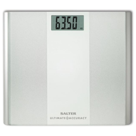 Salter 9009 WFEU12 Ultimate Accuracy Electronic Bathroom Scales, White