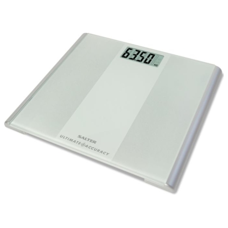 Salter 9009 WFEU12 Ultimate Accuracy Electronic Bathroom Scales, White