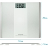 Salter 9009 WFEU12 Ultimate Accuracy Electronic Bathroom Scales, White