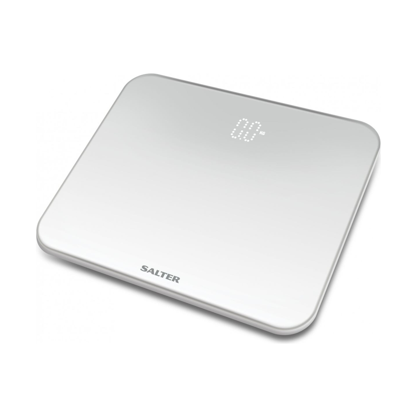 Salter 9204 WH3REU16 Ghost Digital Bathroom Scale White