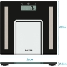 Salter 9128 BK3R Electronic Body Analyser Scale - Black