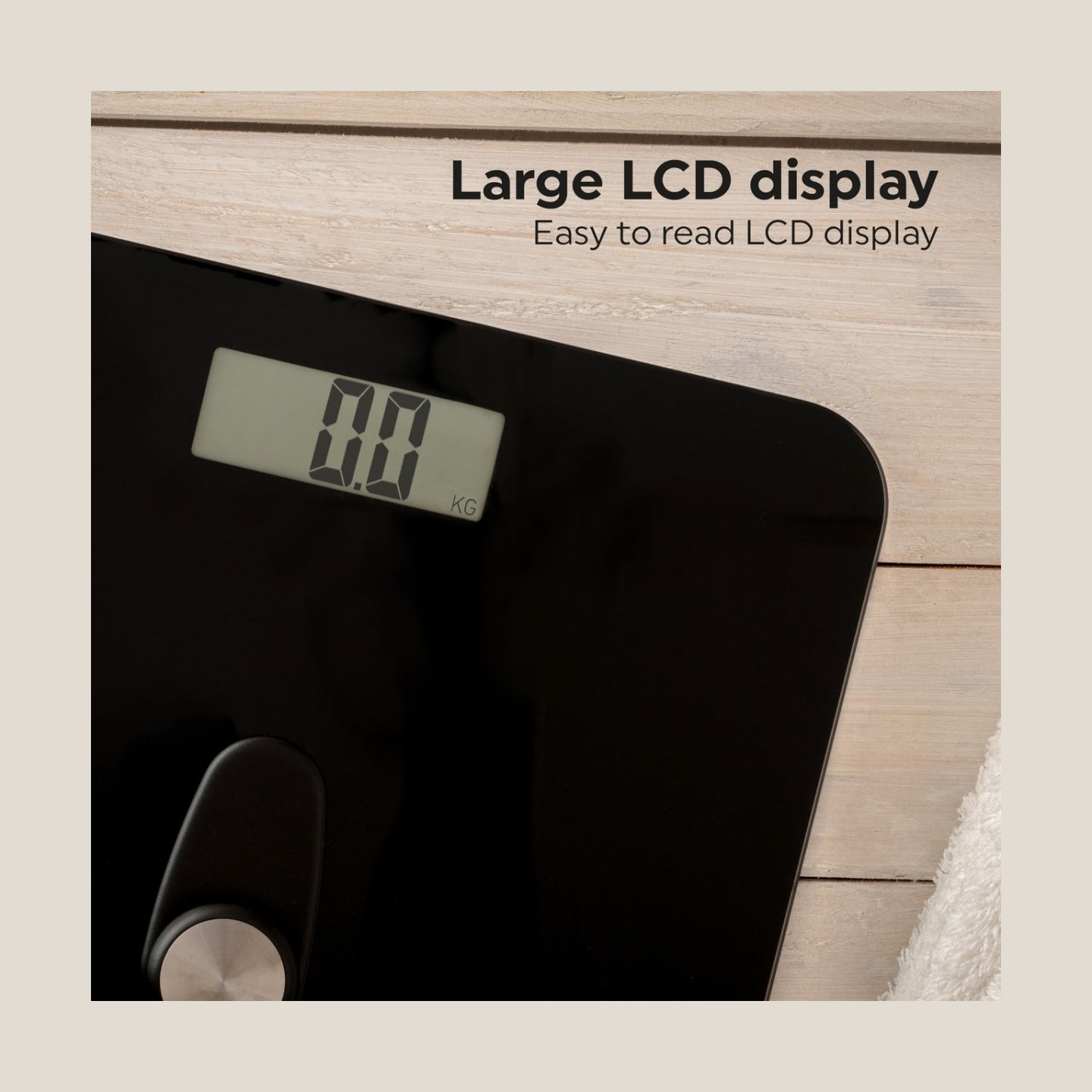 Salter 9224 BK3RFEU16 Eco Power Digital Bathroom Scale Black