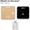 Salter 9224 BK3RFEU16 Eco Power Digital Bathroom Scale Black