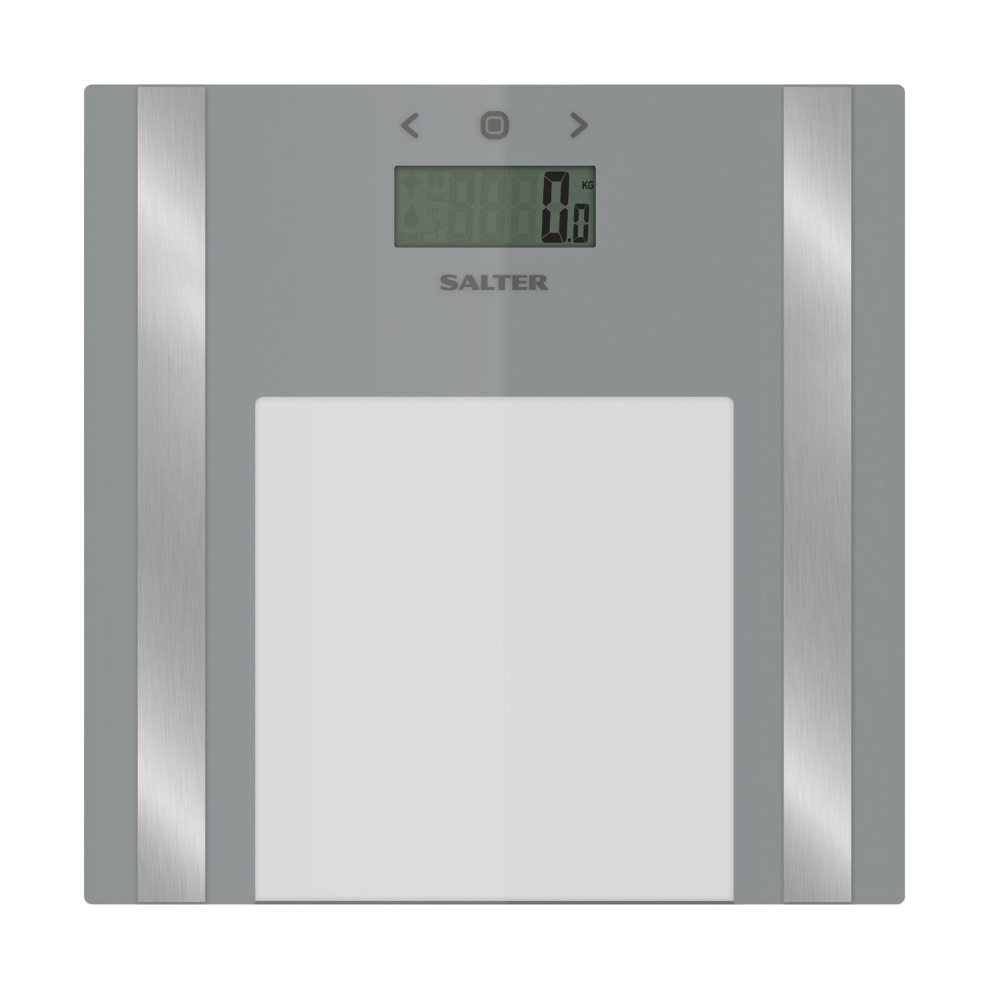 Salter 9158 SV3R Ultra Slim Glass Analyser Scale silver