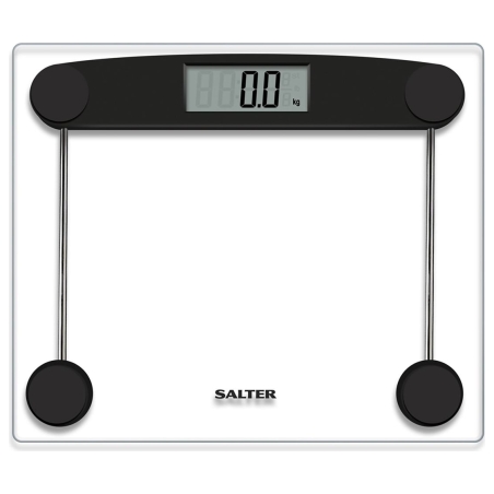 Salter 9208 BK3R Compact Glass Electronic Bathroom Scale