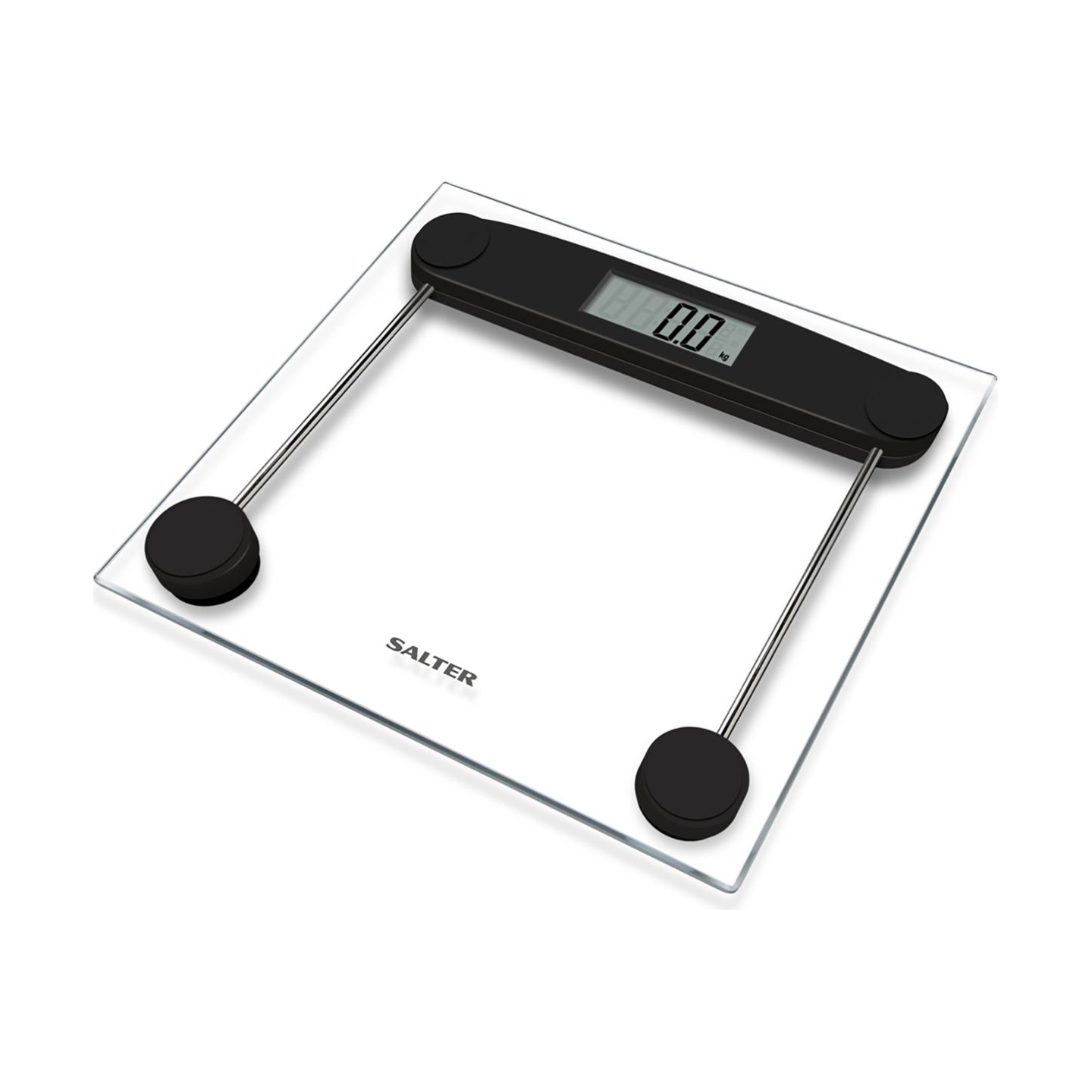 Salter 9208 BK3R Compact Glass Electronic Bathroom Scale