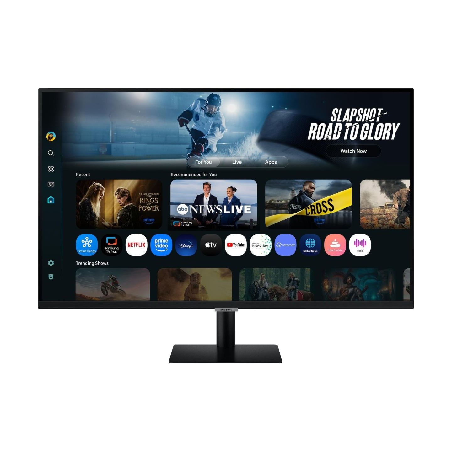 Samsung | LS32FM700UUXDU | 32 " | VA | 16:9 | 60 Hz | 4 ms | 3840 x 2160 pixels | 300 cd/m² | HDMI ports quantity 2 | Black