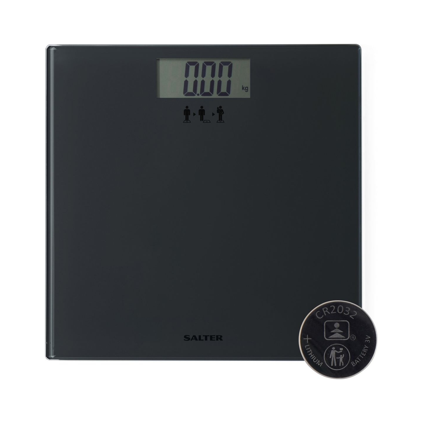 Salter SA00300 GGFEU16 Add and Weigh Scale Black