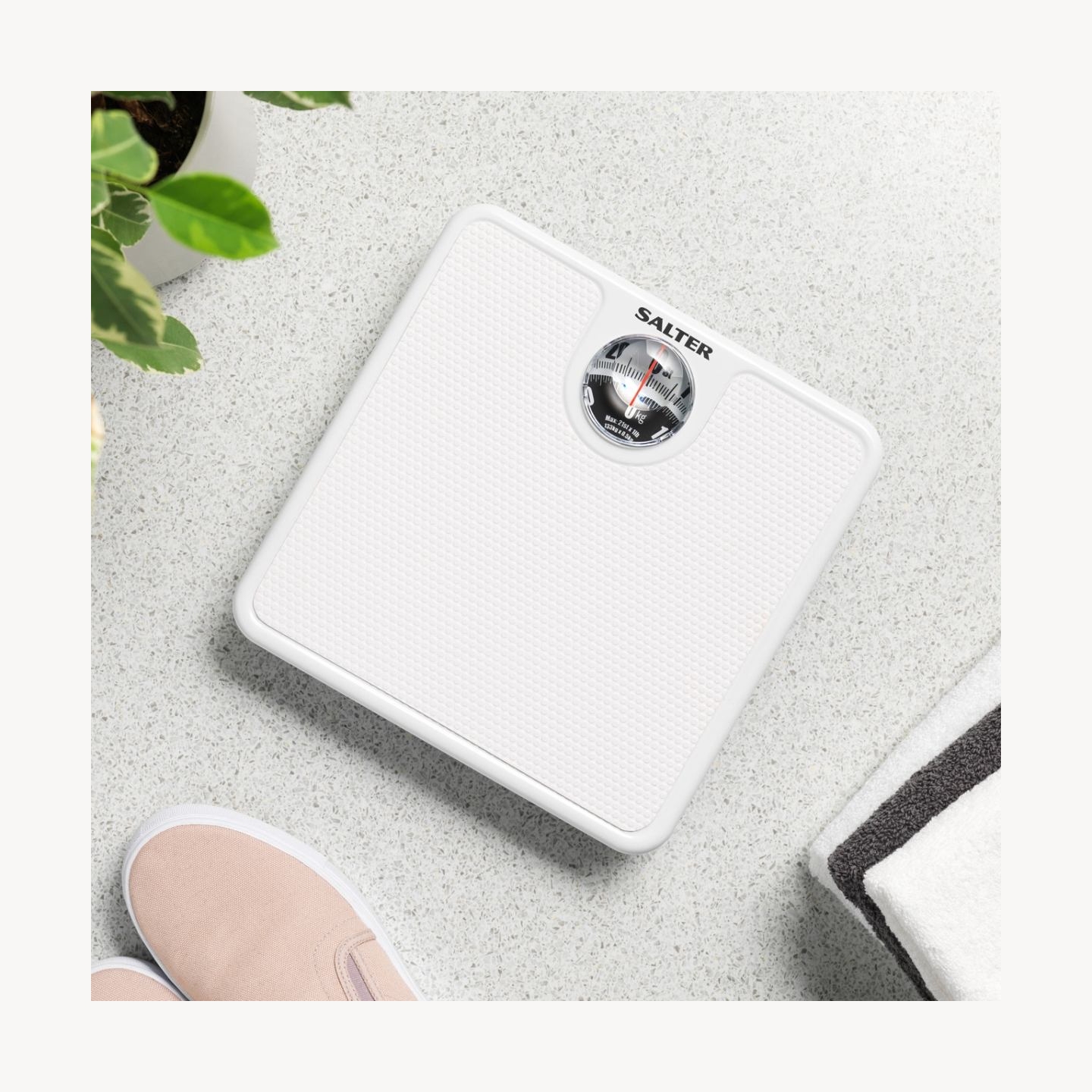 Salter 489 WHFEU12 Large Dial Mechanical Bathroom Scale