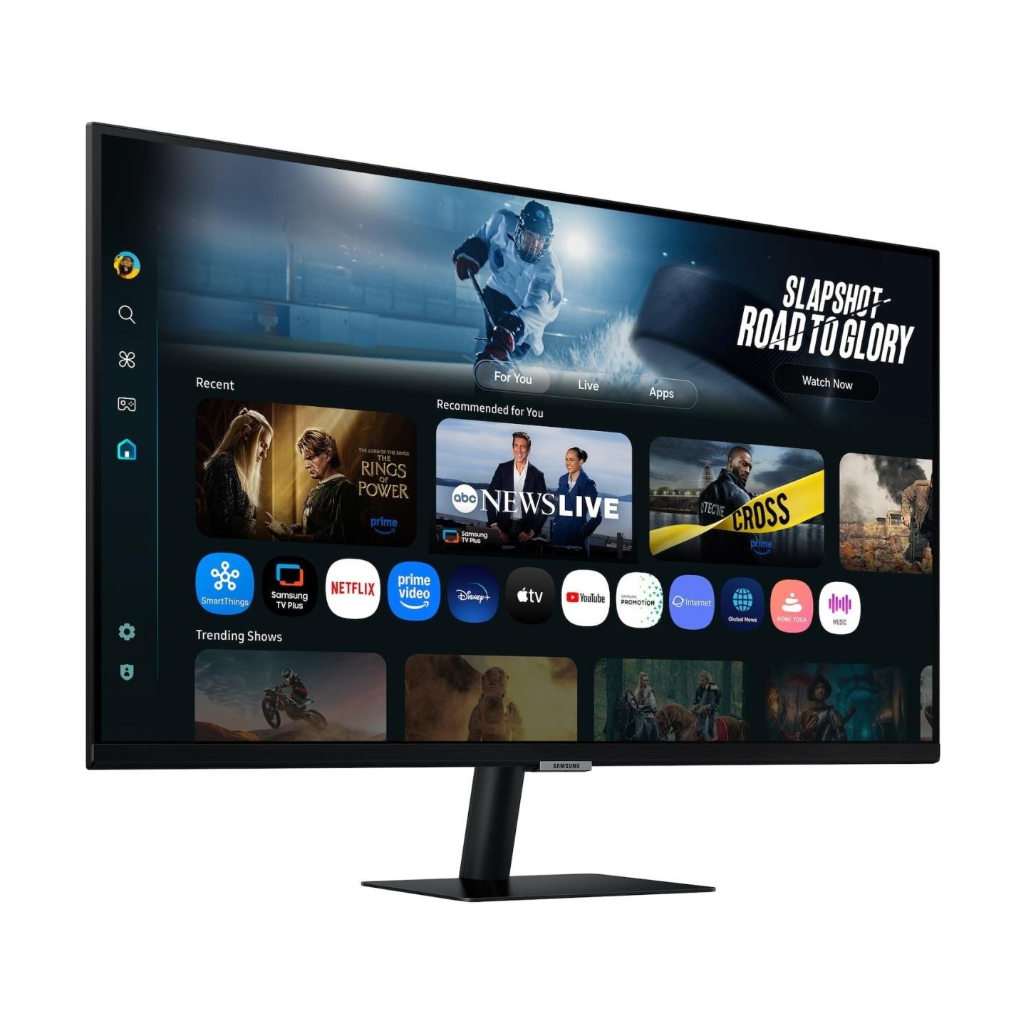 Samsung | LS32FM700UUXDU | 32 " | VA | 16:9 | 60 Hz | 4 ms | 3840 x 2160 pixels | 300 cd/m² | HDMI ports quantity 2 | Black
