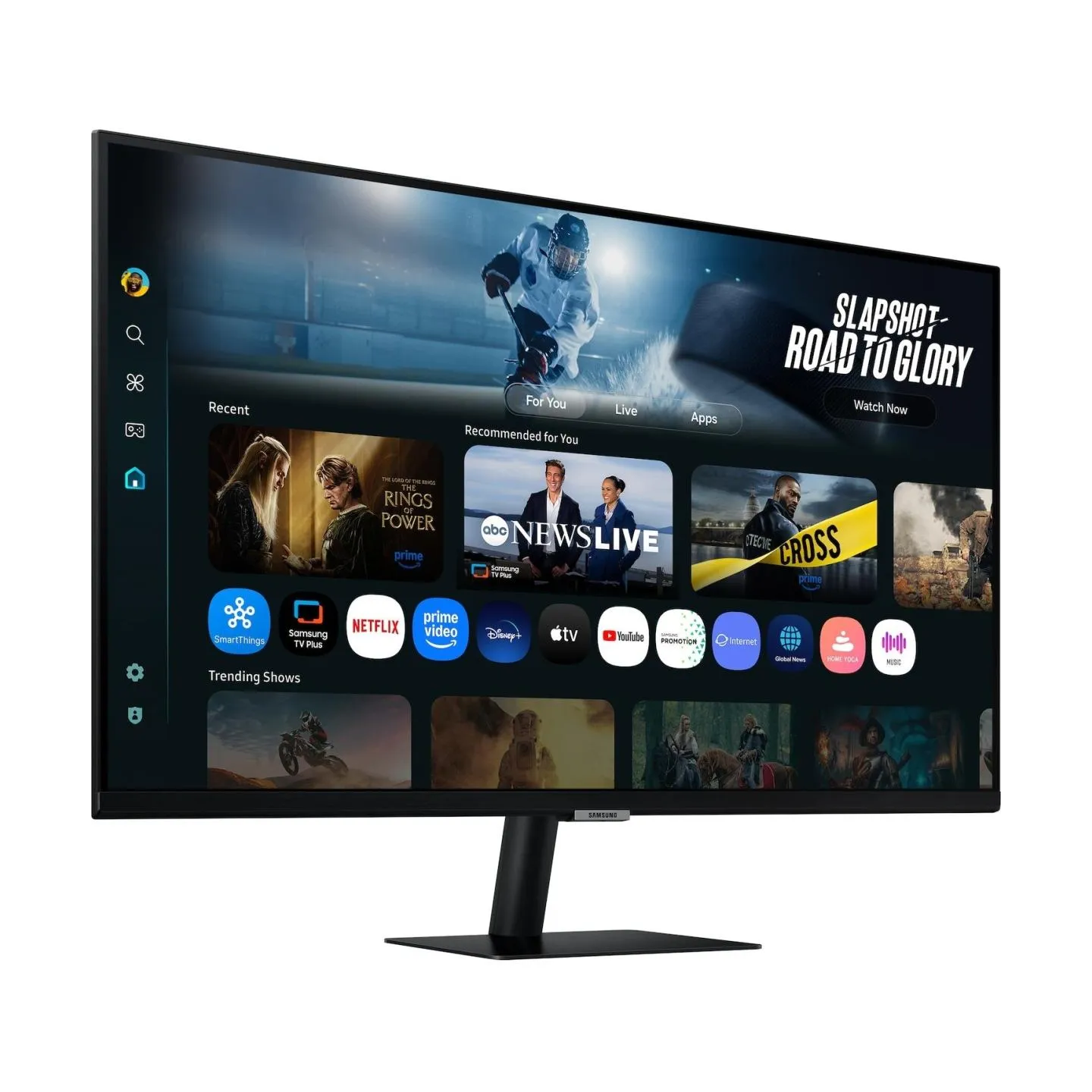 Samsung | LS32FM700UUXDU | 32 " | VA | 16:9 | 60 Hz | 4 ms | 3840 x 2160 pixels | 300 cd/m² | HDMI ports quantity 2 | Black