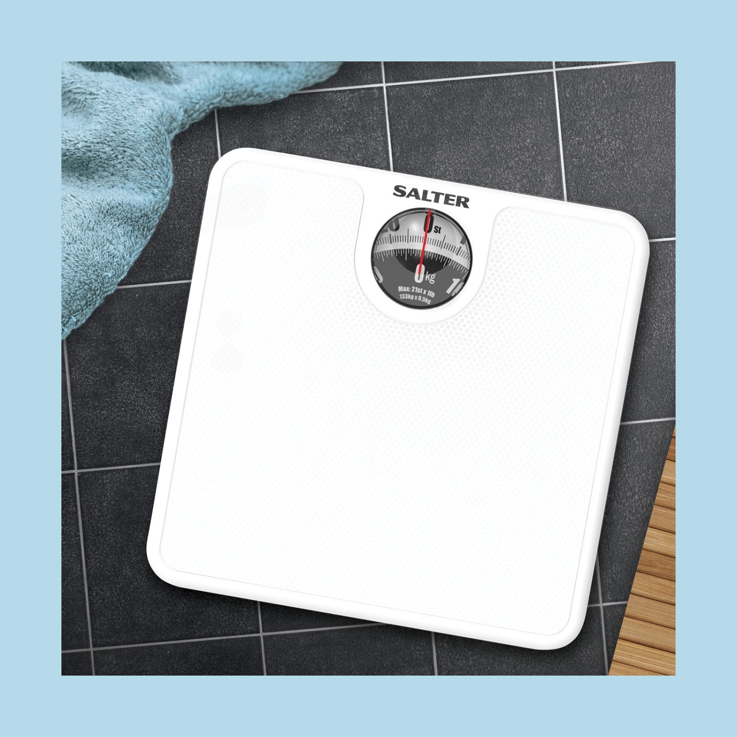 Salter 489 WHFEU12 Large Dial Mechanical Bathroom Scale