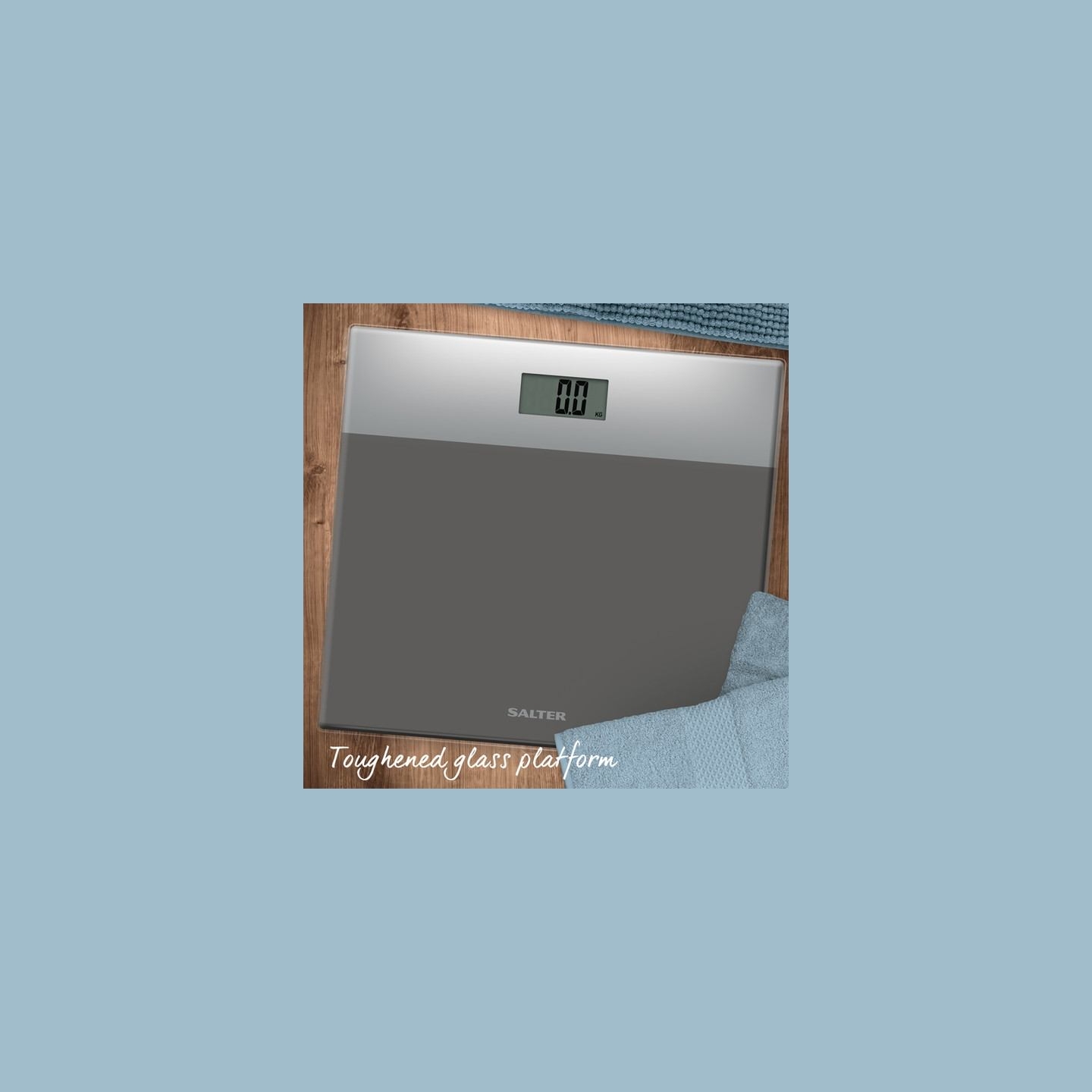 Salter 9206 SVSV3RCFEU16  Glass Bathroom Scales