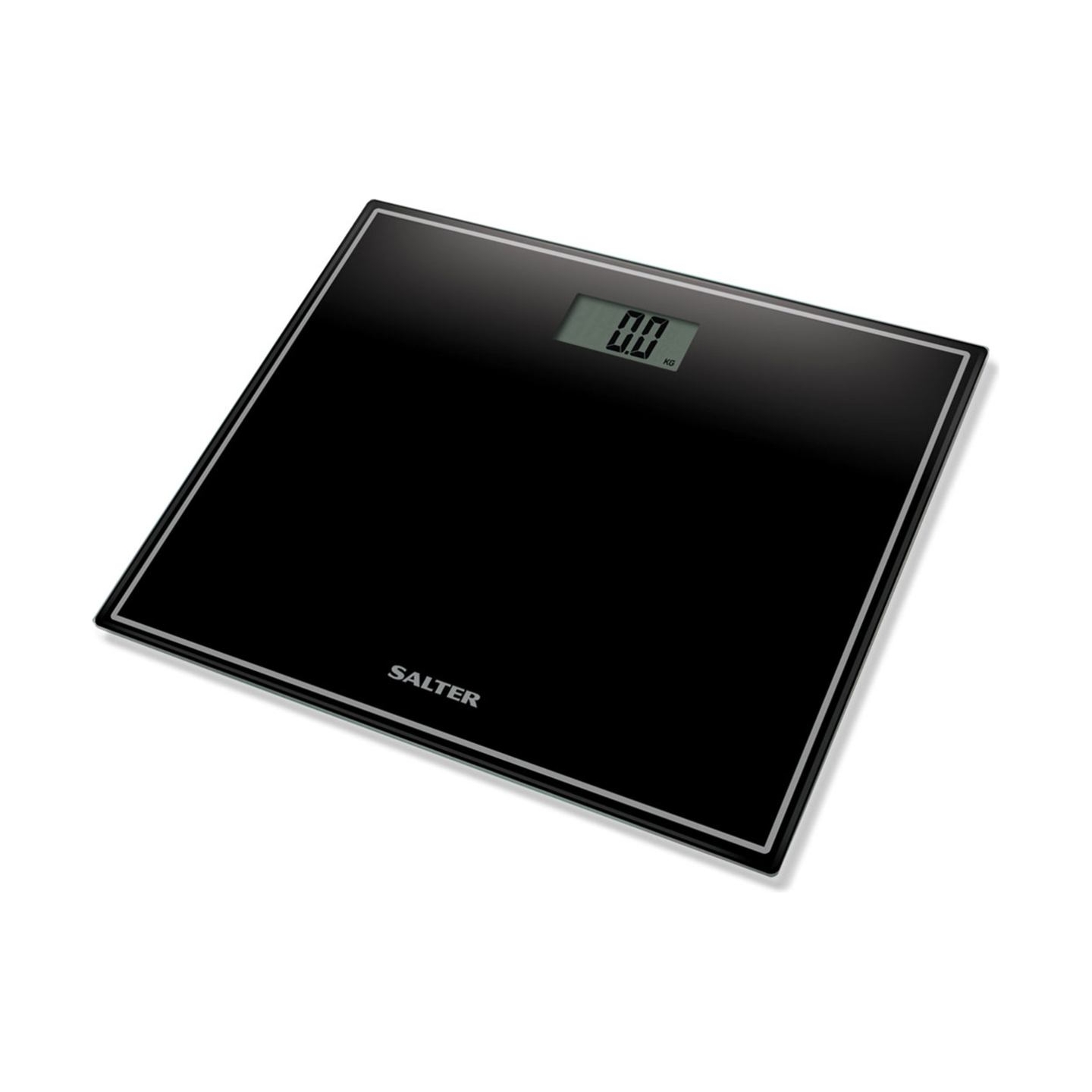 Salter 9207 BCFEU12  Compact Electronic Bathroom Scale - Black
