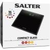 Salter 9207 BCFEU12  Compact Electronic Bathroom Scale - Black