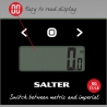 Salter 9150 BFEU12 Glass Analyser Bathroom Scales, Black