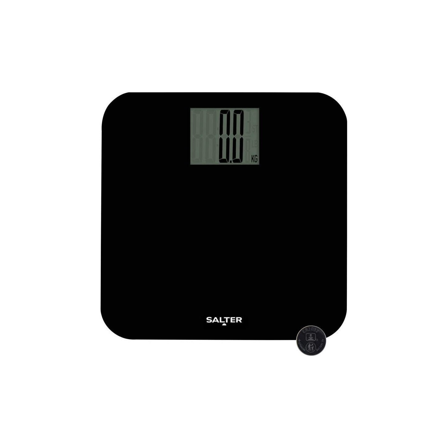 Salter 9049 BK3RCEU16  Max Electronic Scale, Black