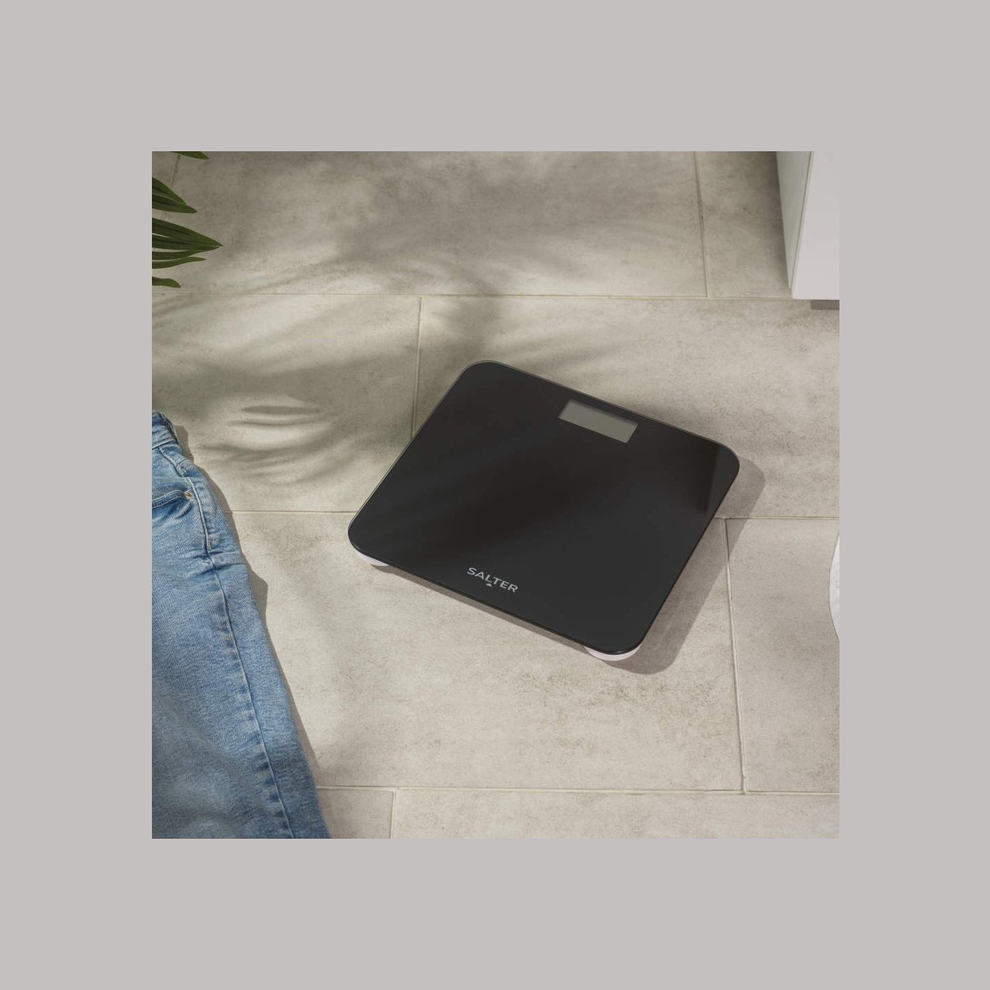 Salter SA00703BFEU12 Battery-Free Electronic Scale, Black