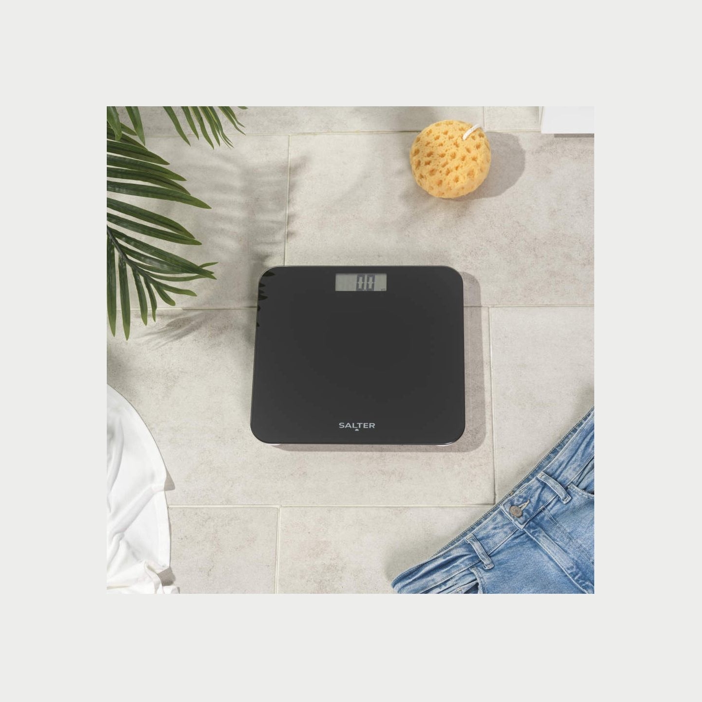 Salter SA00703BFEU12 Battery-Free Electronic Scale, Black