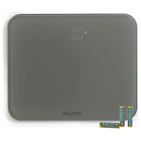 Salter 9204 GFEU12 Shadow Digital Bathroom Scale, Grey