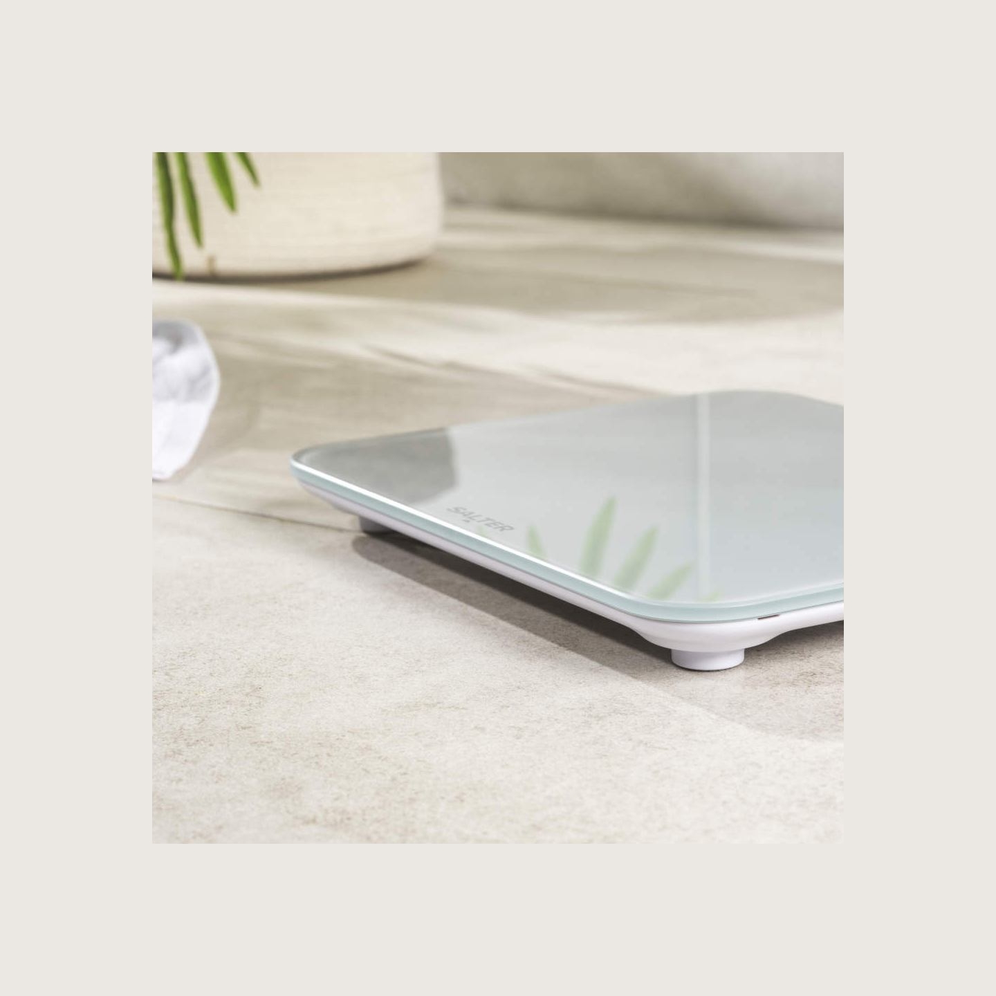 Salter 9204 GFEU12 Shadow Digital Bathroom Scale, Grey