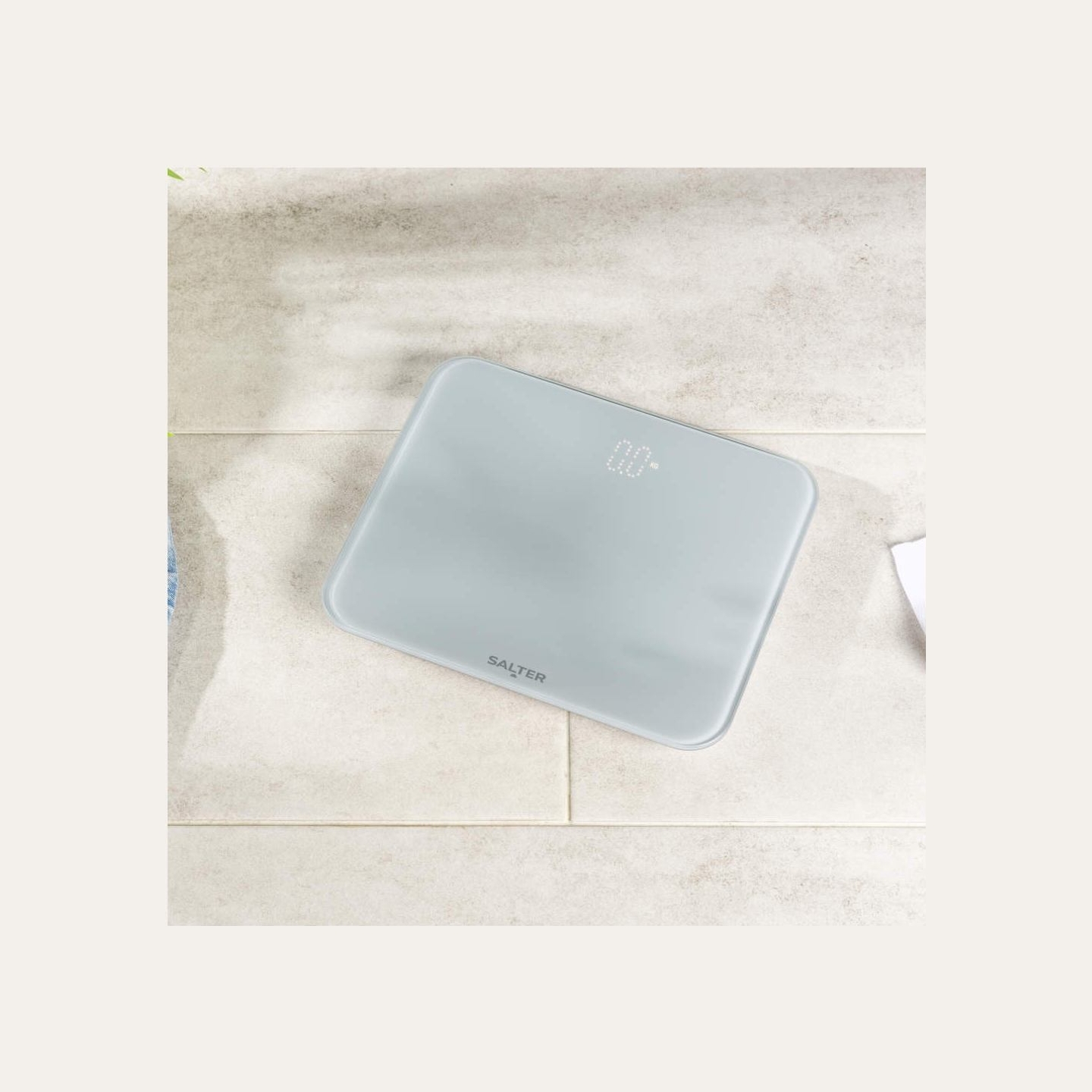 Salter 9204 GFEU12 Shadow Digital Bathroom Scale, Grey