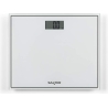 Salter 9207 WHCFEU12 Compact Glass Electronic Bathroom Scale, White