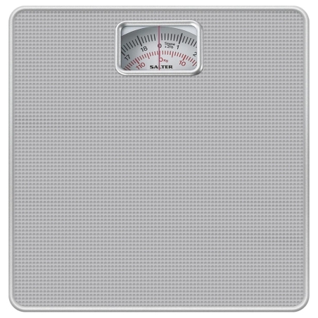 Salter 433 SFEU12 Mechanical Bathroom Scale Silver