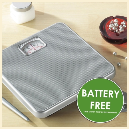 Salter 433 SFEU12 Mechanical Bathroom Scale Silver