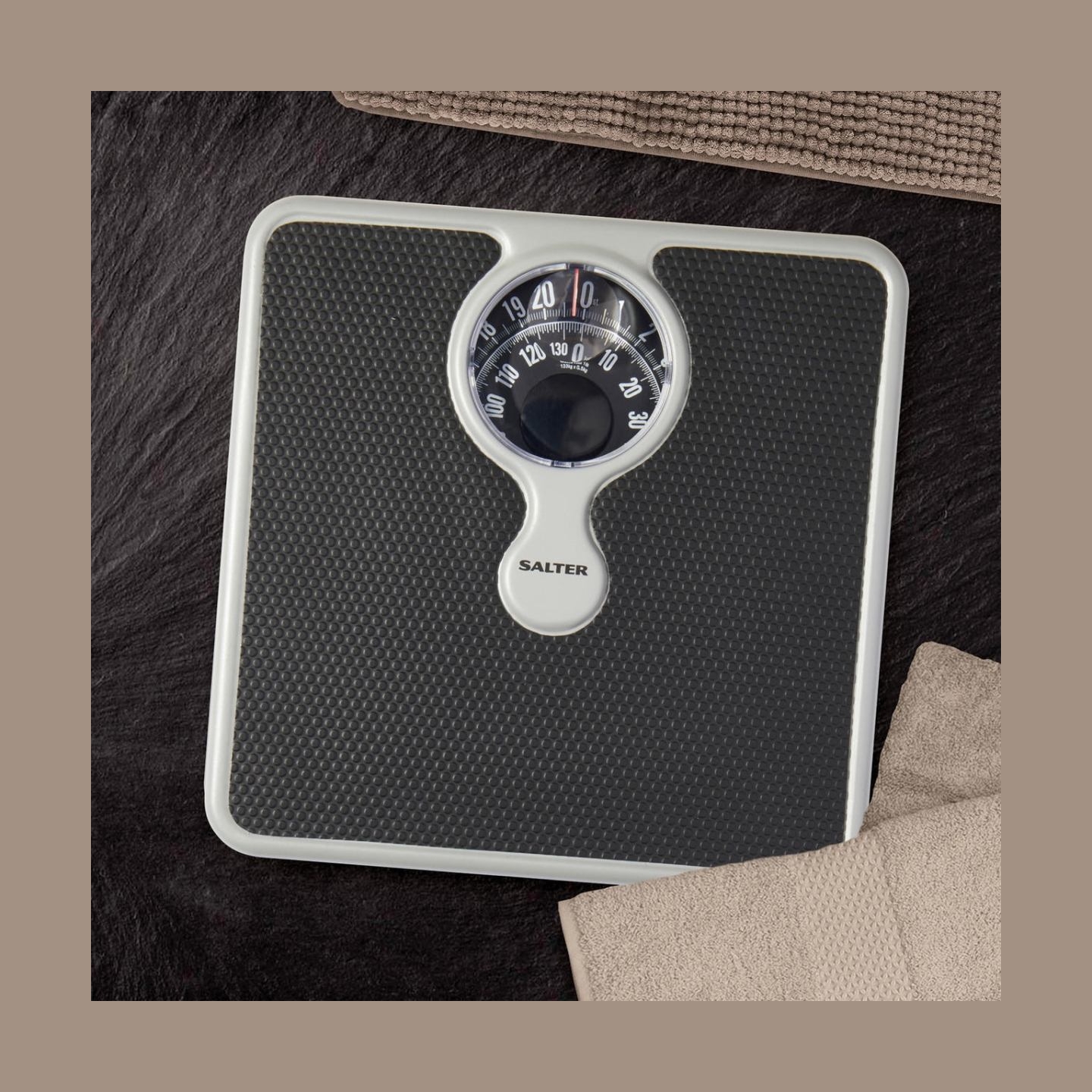 Salter 484 SFEU12 Magnifying Lens Bathroom Compact Mechanical Scale