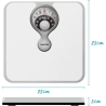 Salter 484 WFEU12 Magnifying Lens Bathroom Compact Mechanical  Scale