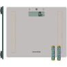 Salter 9113 GFEU12  Compact Glass Analyser Bathroom Scales, Grey