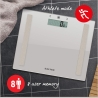 Salter 9113 GFEU12  Compact Glass Analyser Bathroom Scales, Grey
