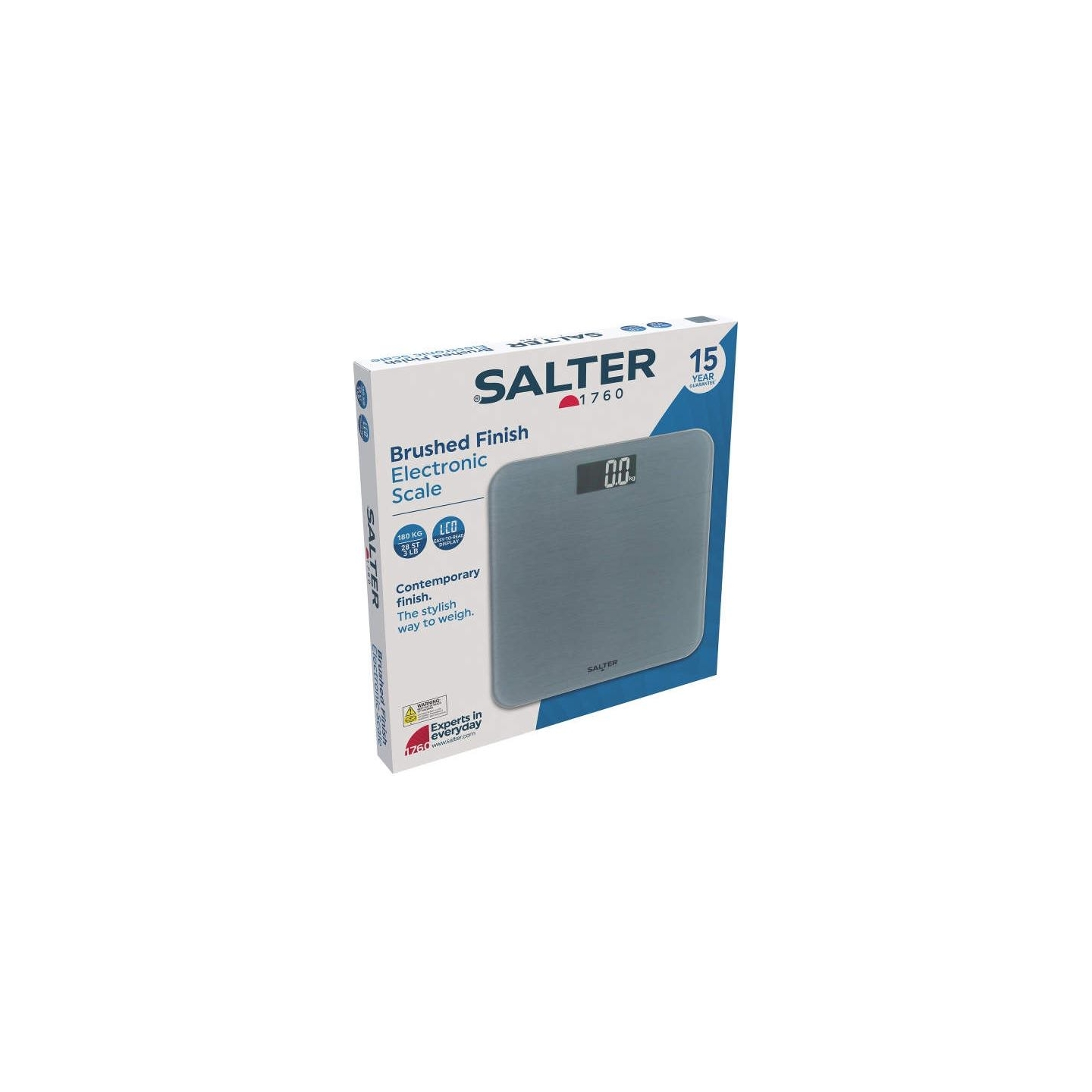 Salter SA00600GCFEU12 Brushed Finish Electronic Scale