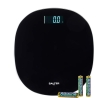 Salter SA00709BFEU12 Round Electronic Scale, Black
