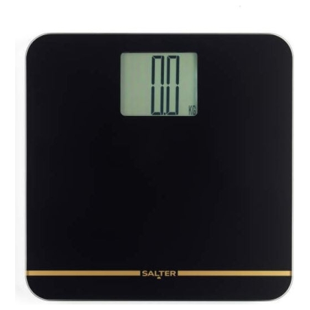 Salter 9075 BGFEU12 Max Electronic Bathroom Scale, Black/Gold