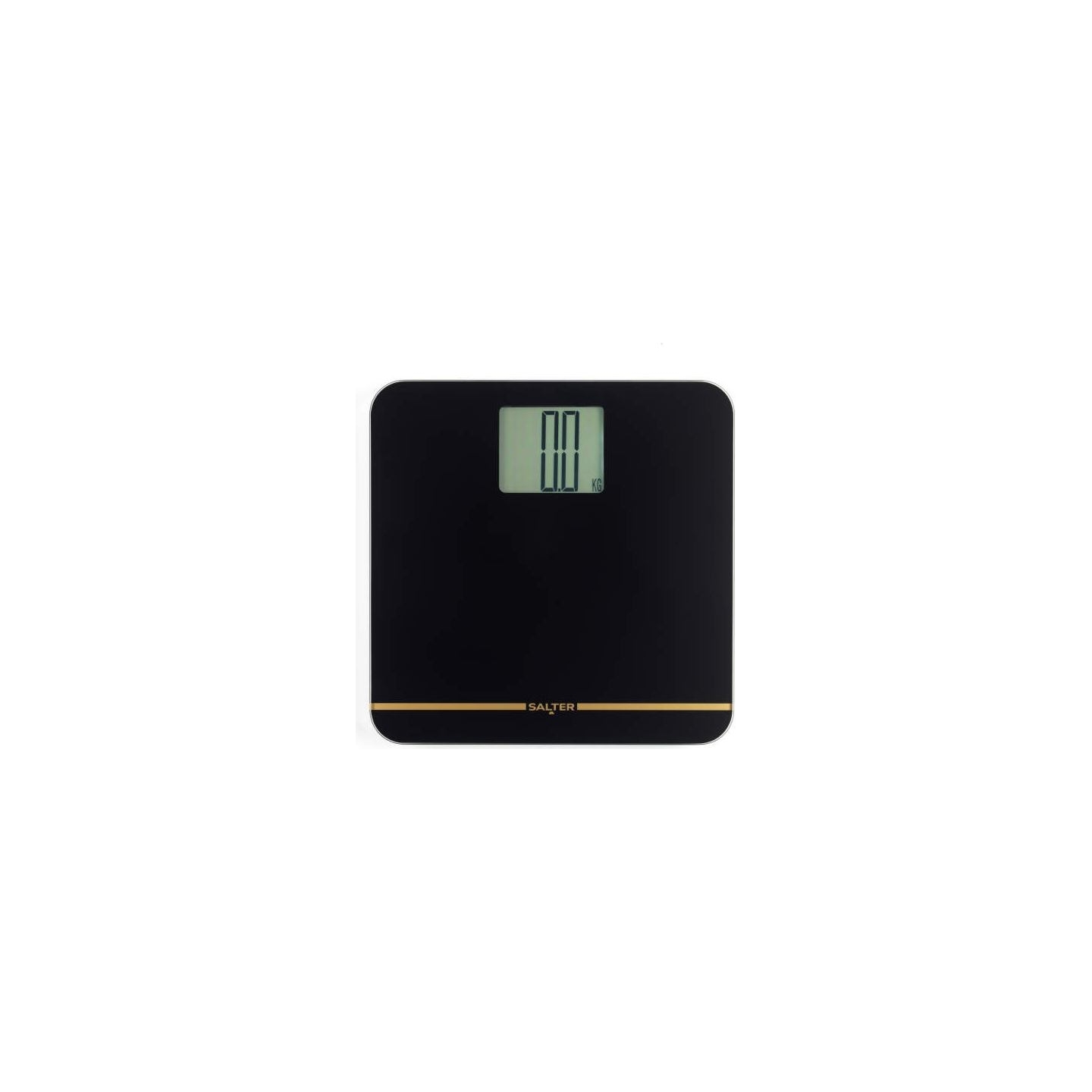 Salter 9075 BGFEU12 Max Electronic Bathroom Scale, Black/Gold