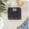 Salter 9075 BGFEU12 Max Electronic Bathroom Scale, Black/Gold
