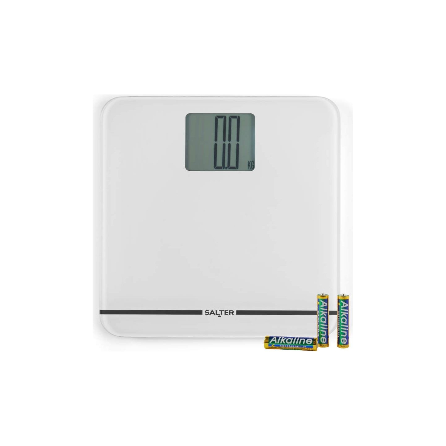Salter 9075 WFEU12 Max Electronic Bathroom Scale, White