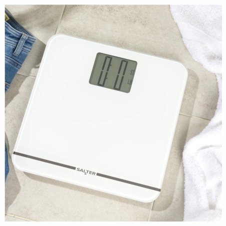 Salter 9075 WFEU12 Max Electronic Bathroom Scale, White