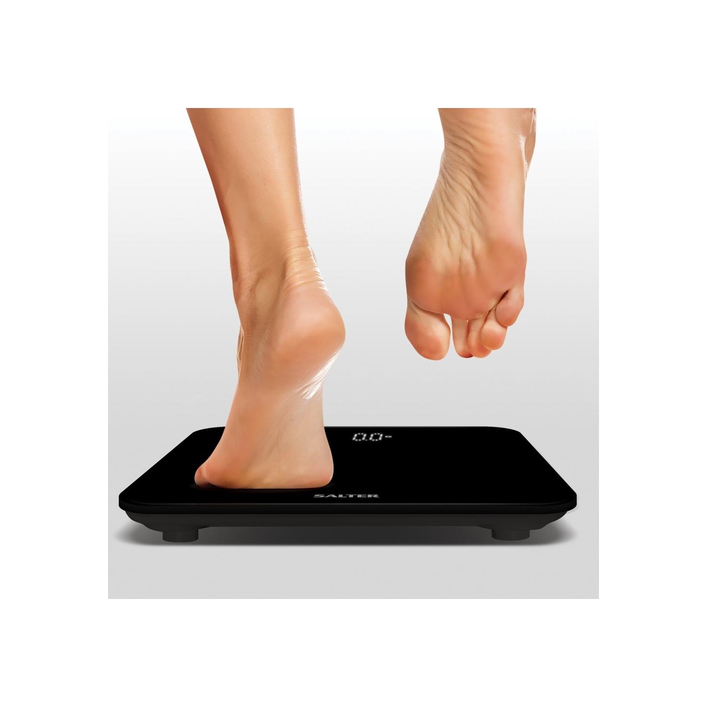 Salter 9204 BFEU12 Phantom Electronic Scale, Black