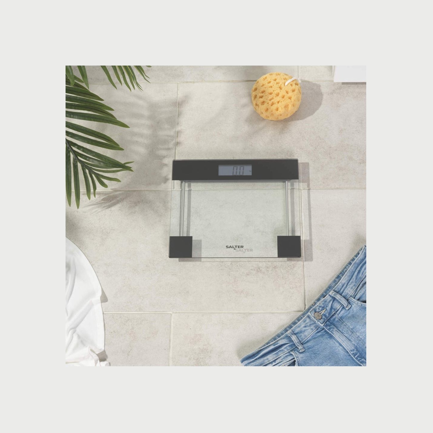 Salter SA00078BCFEU12 Clear Electronic Glass Scale