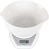 Salter 1024 WHDR14EU16 Digital Kitchen Scale & Dual Pour Bowl - White