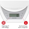 Salter 1024 WHDR14EU16 Digital Kitchen Scale & Dual Pour Bowl - White